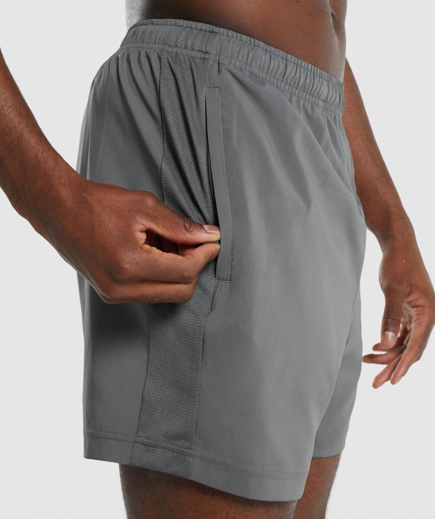 Deep Grey Men's Gymshark Sport Shorts | CA4252-645