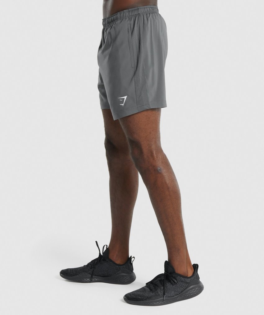Deep Grey Men\'s Gymshark Sport Shorts | CA4252-645
